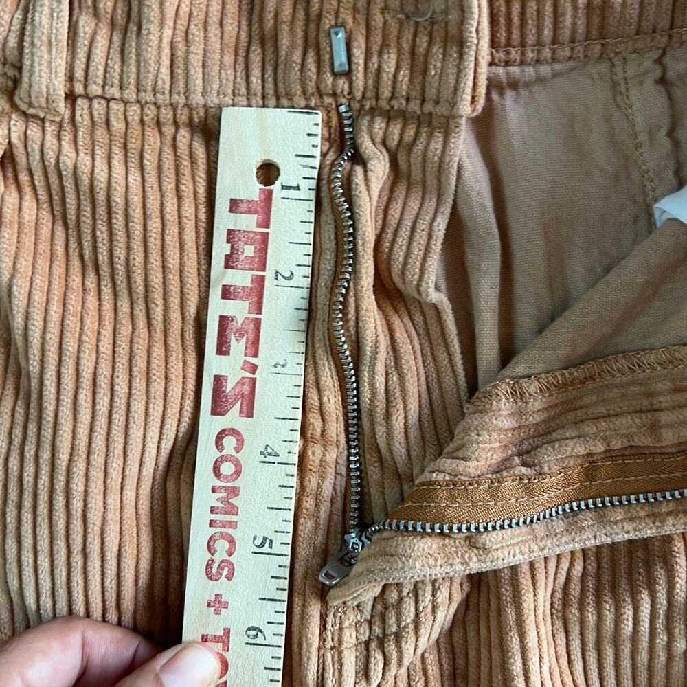 BDG Urban Outfitters 100% Cotton Corduroy Pants Rust Orange Women’s 4 High Rise - Picture 7 of 11